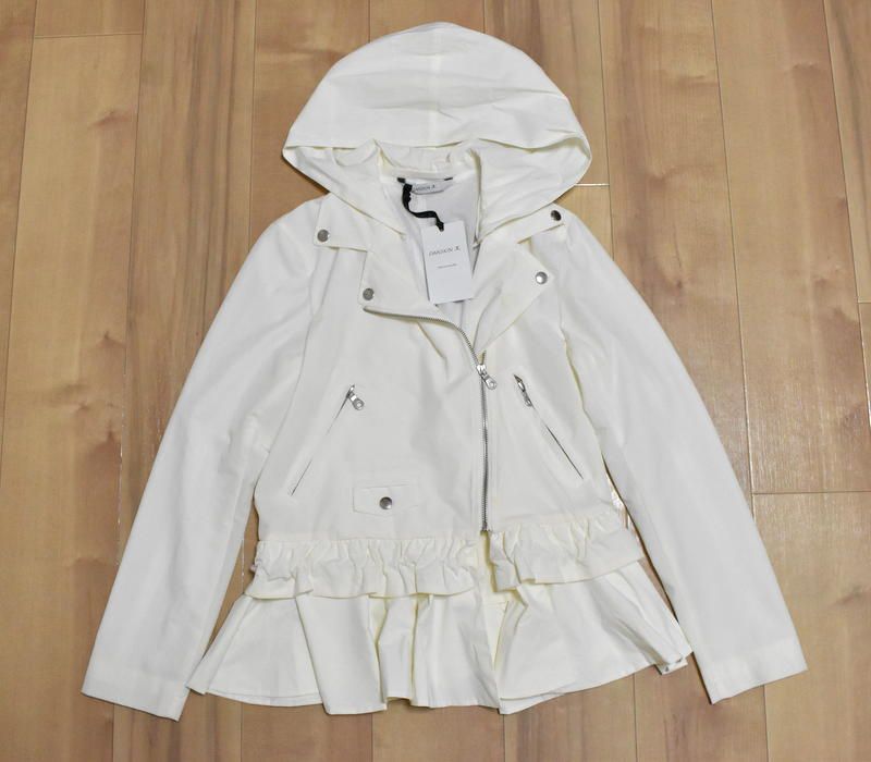 新品 DANSKIN CAPSULE COLLECTION ライダース 裾フリル M 幾左田