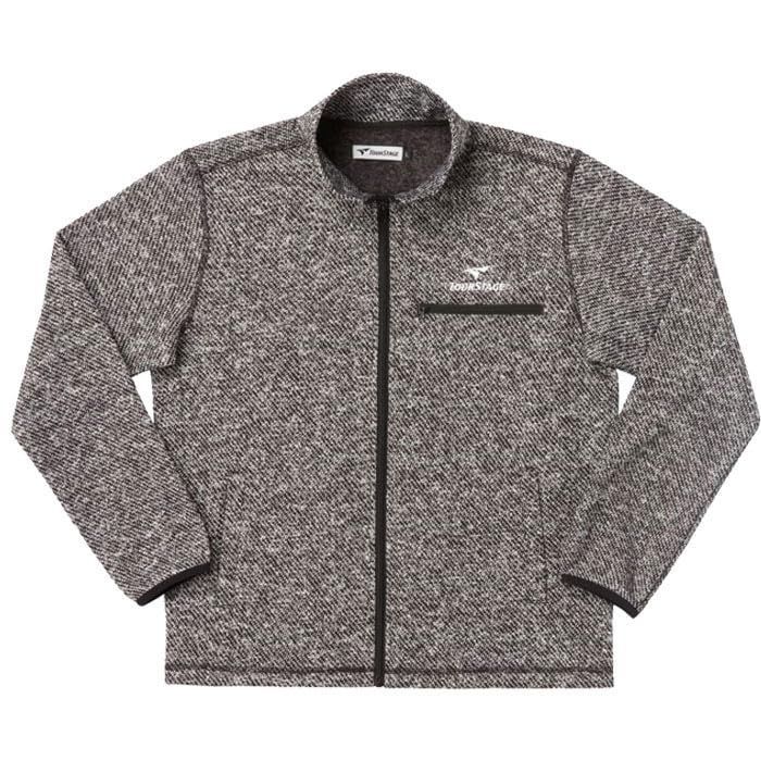 Size:L_Color:BK [ブリヂストンゴルフ] フリースジャケット