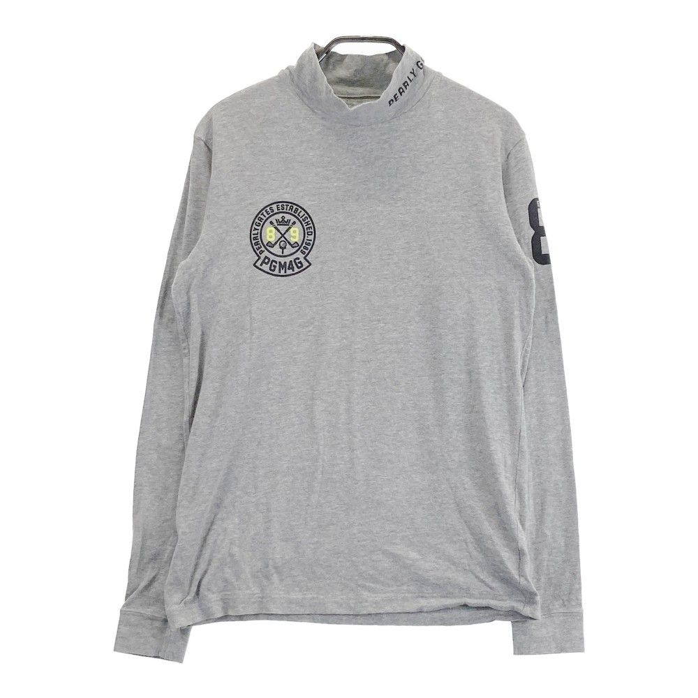 新品タグ付き　PEARLY GATES ハイネックシャツ LL PG BODY】37.5ベア天竺長袖ハイネックカットソー | PEARLY GATES