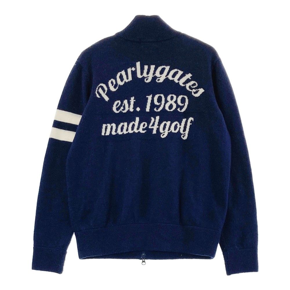 PEARLY GATES パーリーゲイツ ネイビー ジャケット ニット サイズ4