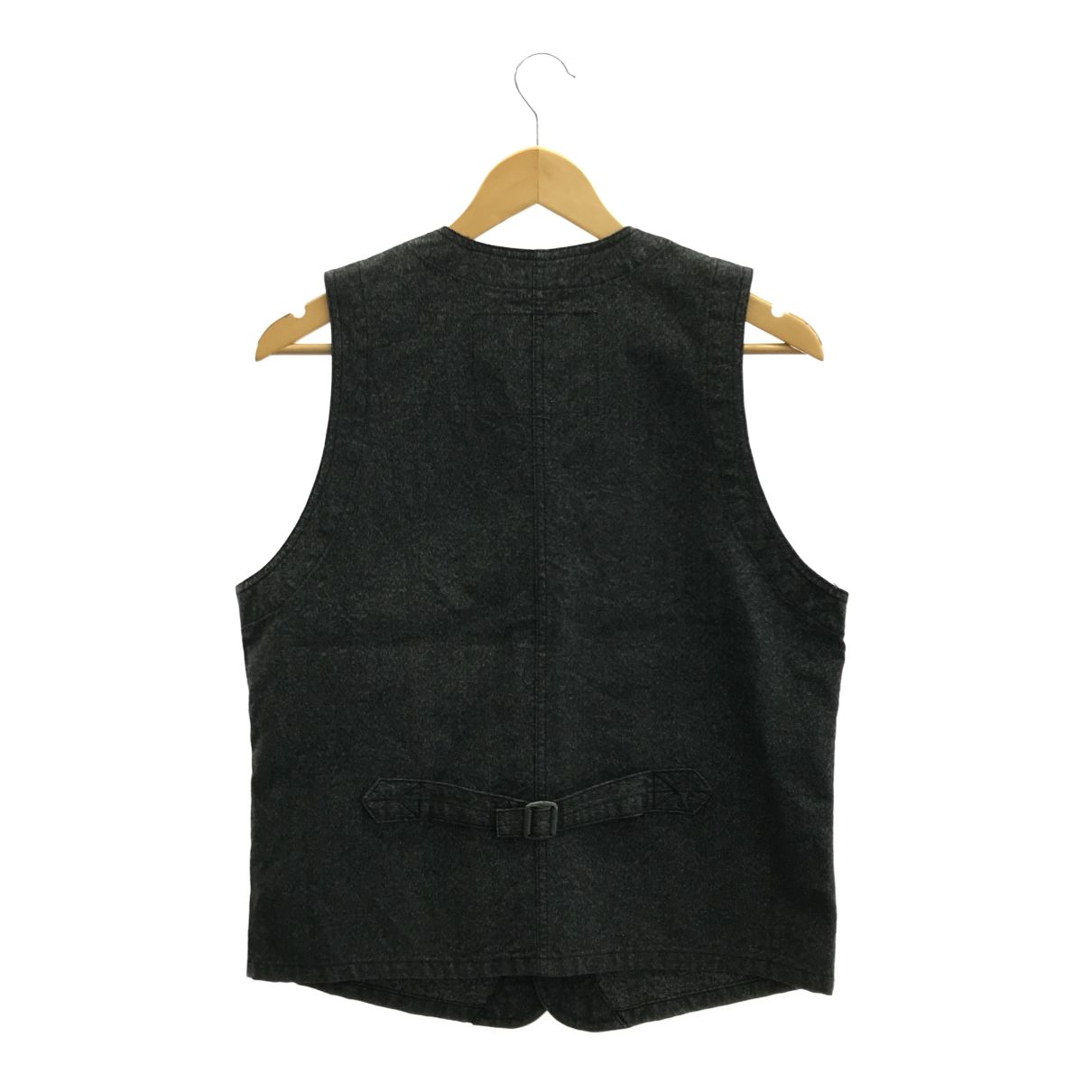 CUSHMAN クッシュマン 21874 BLACK CHAMBRAY WORK VEST ブラック
