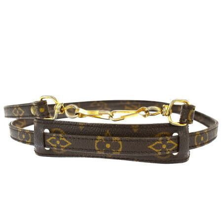 【中古】 ルイヴィトン LOUIS VUITTON バッグ用 ショルダーストラップ モノグラム レザー 62ML640