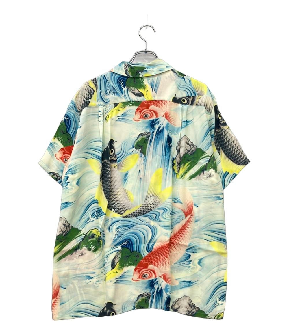 サンサーフ アロハシャツ Special Edition KOI NO TAKINOBORI SS35067 メンズ SIZE L SUN SURF