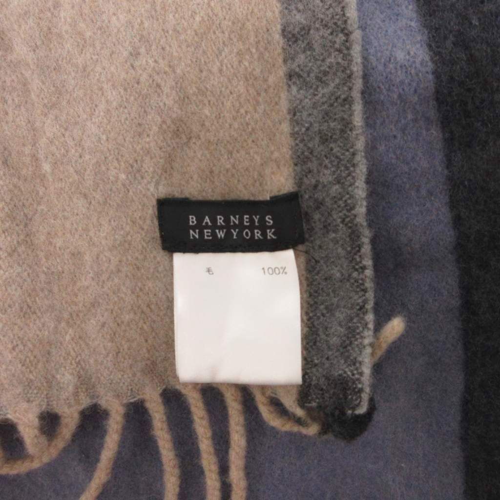 ●BEGG&CO × BARNEYS NEW YORK ウールアンゴラマフラー BEGG&CO / BARNEYS NEW YORK 別注 ウールアンゴラ カモフラ
