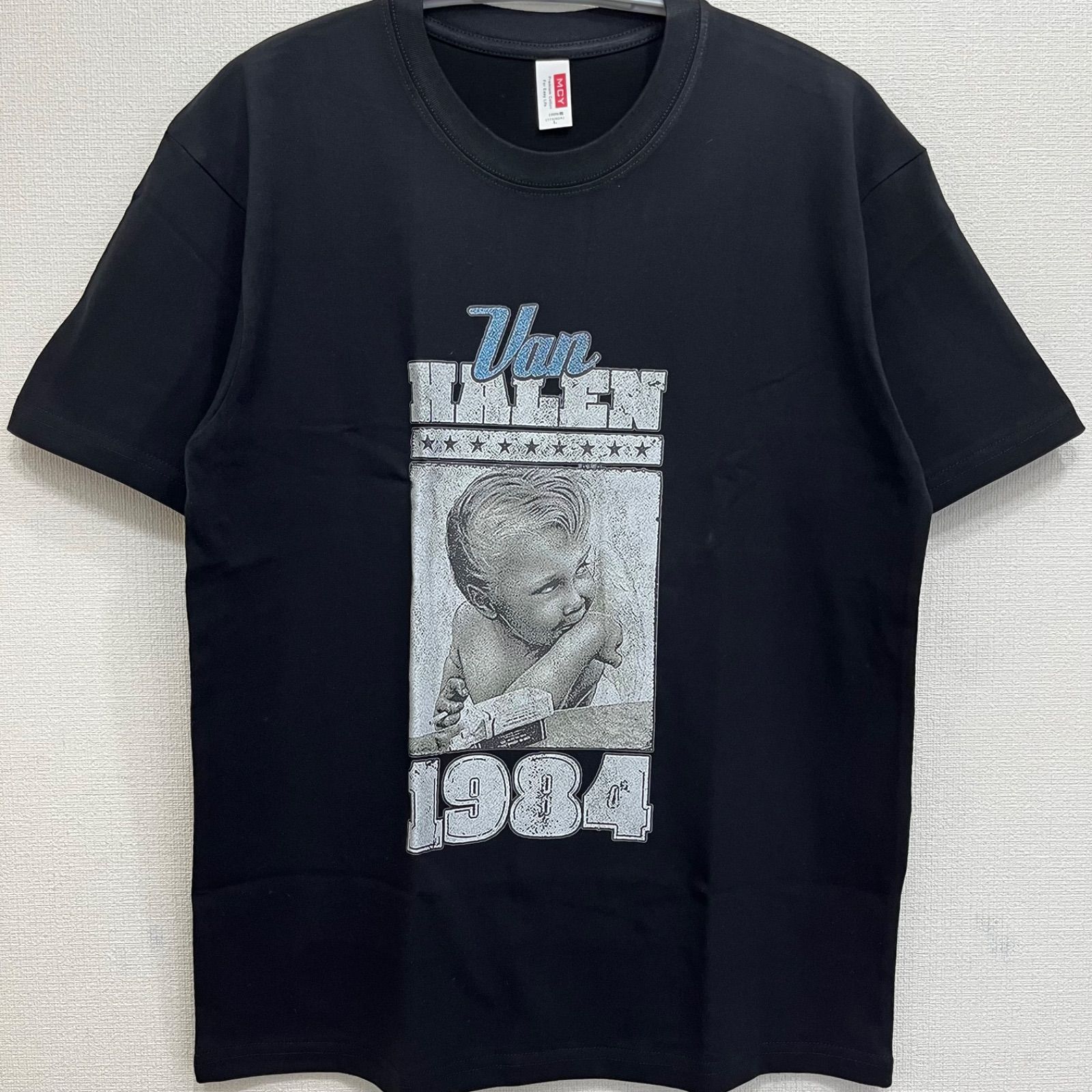 新品 ヴァンヘイレン Van Halen バンドTシャツ メンズ Lサイズ 半袖 新品 ヴァンヘイレン Van Halen バンドTシャツ メンズ Lサイズ 半袖