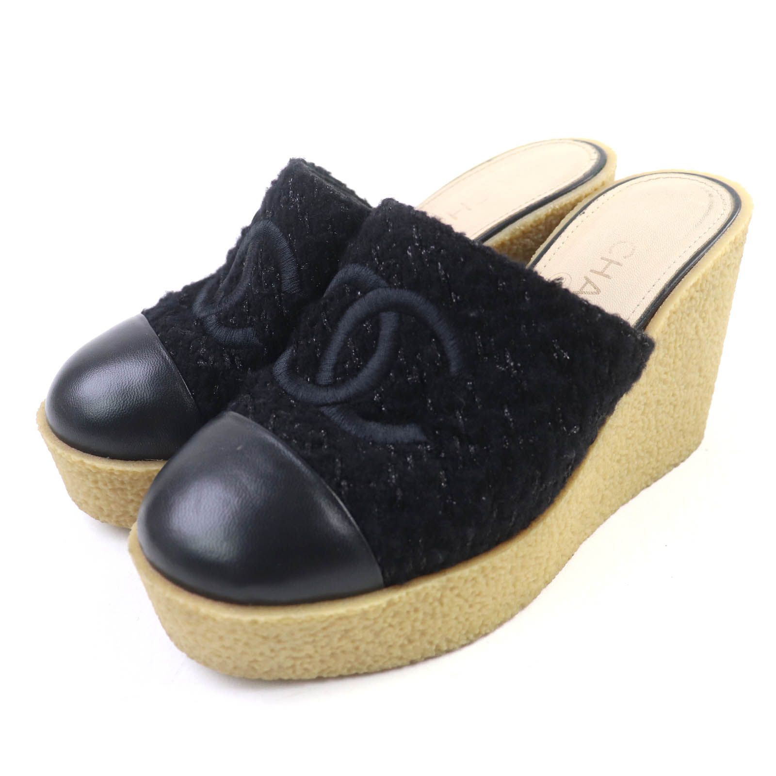 LOEWE エスパドリーユ 37 鑑定済み LOEWE - LOEWE ロエベ イーズ