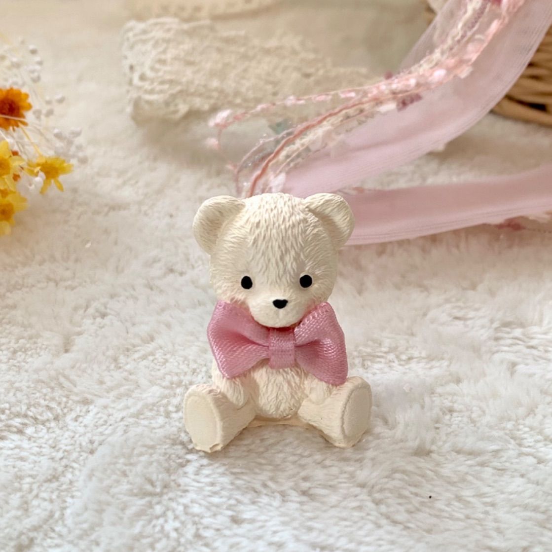 大きなテディベアアロマストーン モノグラム♡ 【公式通販】