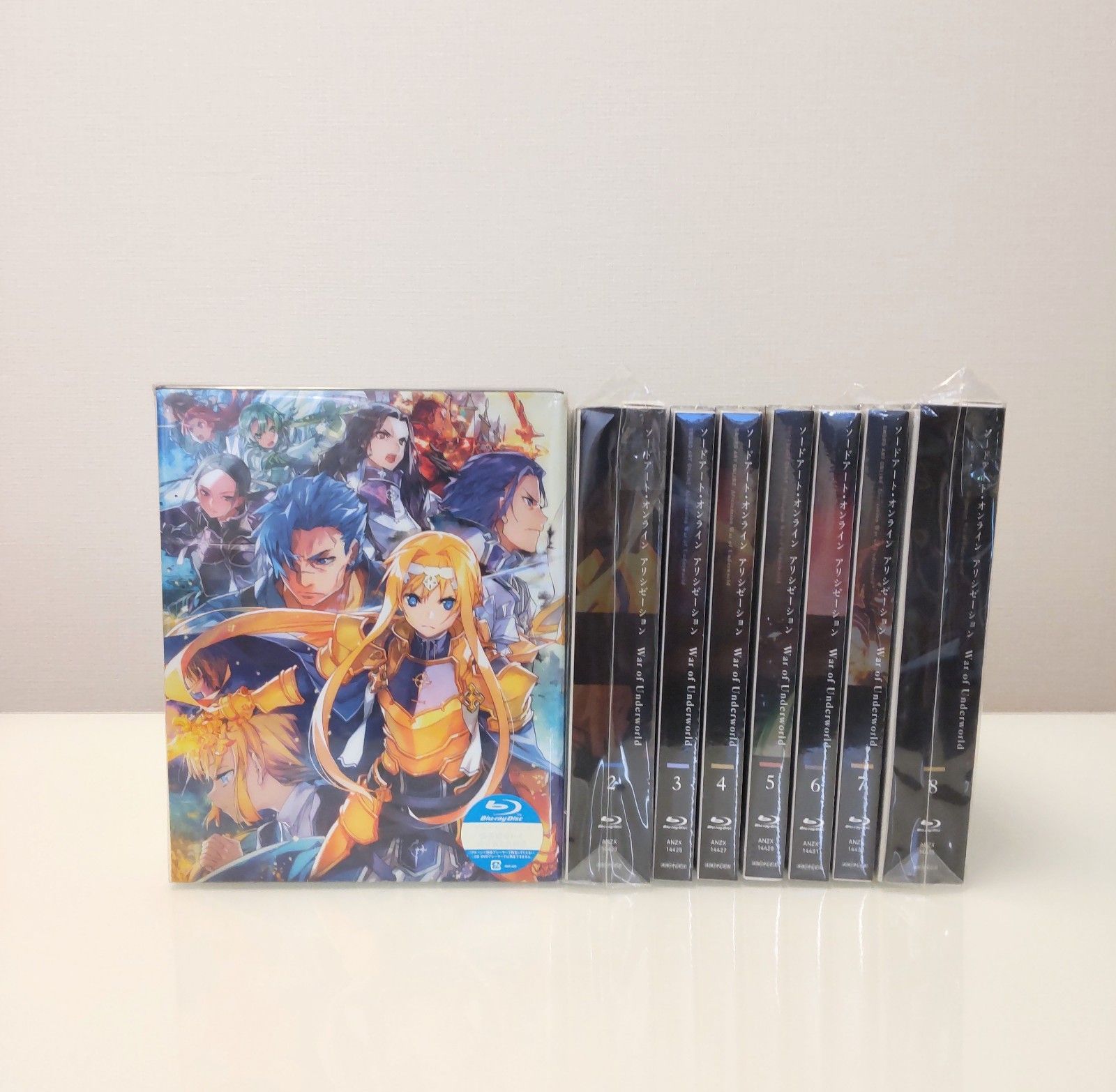お得高評価Blu-ray ソードアート・オンライン アリシゼーション 全8巻セット アニメ