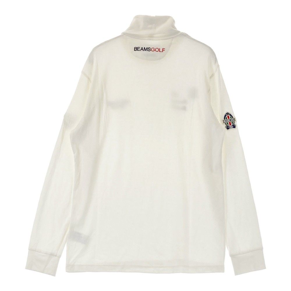 サイズ：XL BEAMS GOLF ビームスゴルフ  起毛 タートルネック 長袖Tシャツ  グレー系 [240101415935] ゴルフウェア メンズ ストスト サイズ：XL BEAMS GOLF ビームスゴルフ 起毛 タートルネック