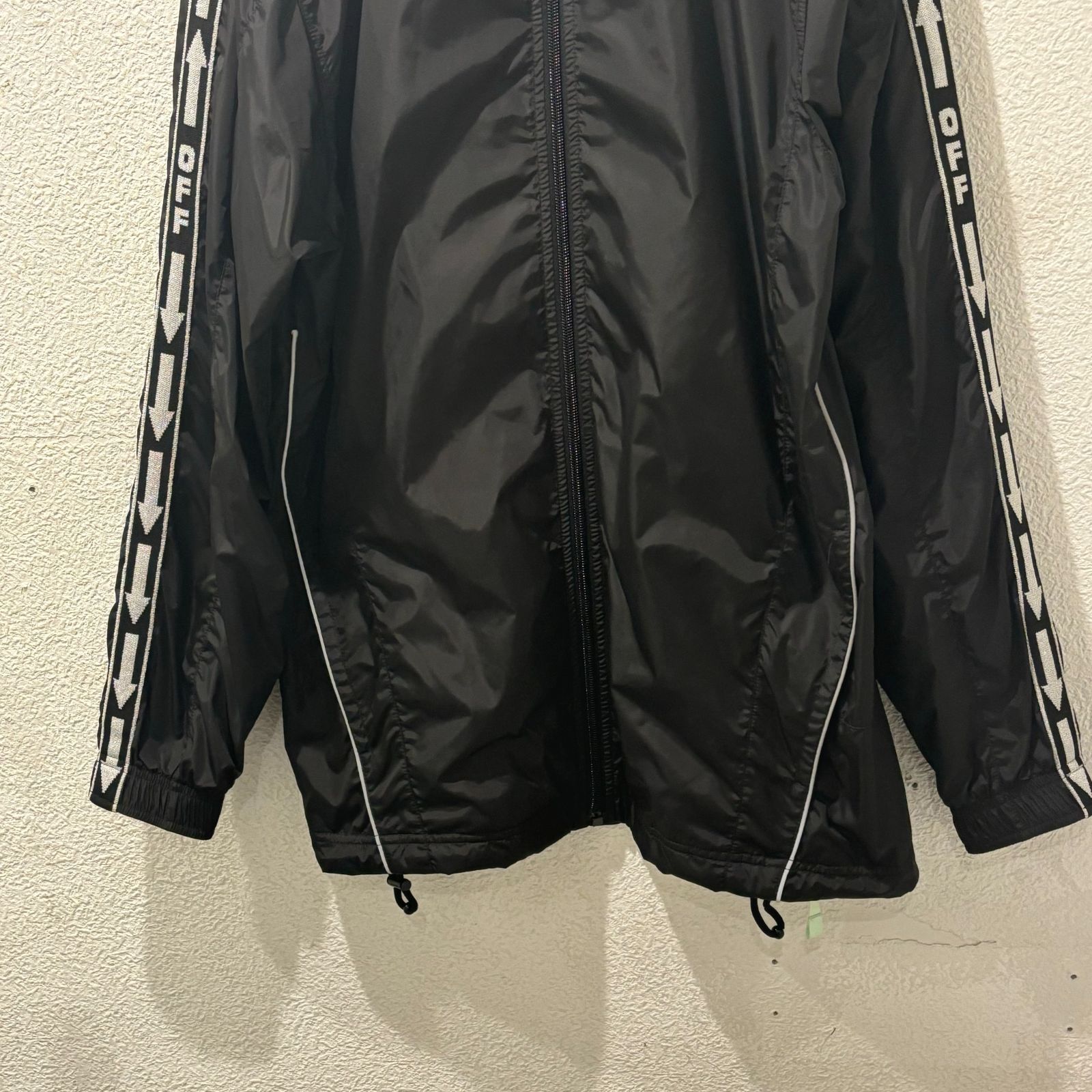 OFF-WHITE オフホワイト MAIN LABEL ナイロンジャケット SIZE XXS 
