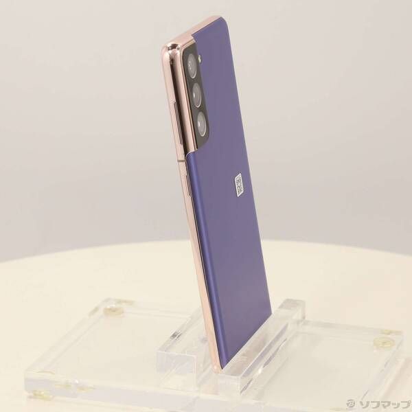 中古品〕 Galaxy S21 5G 256GB ファントムバイオレット SCG09 au