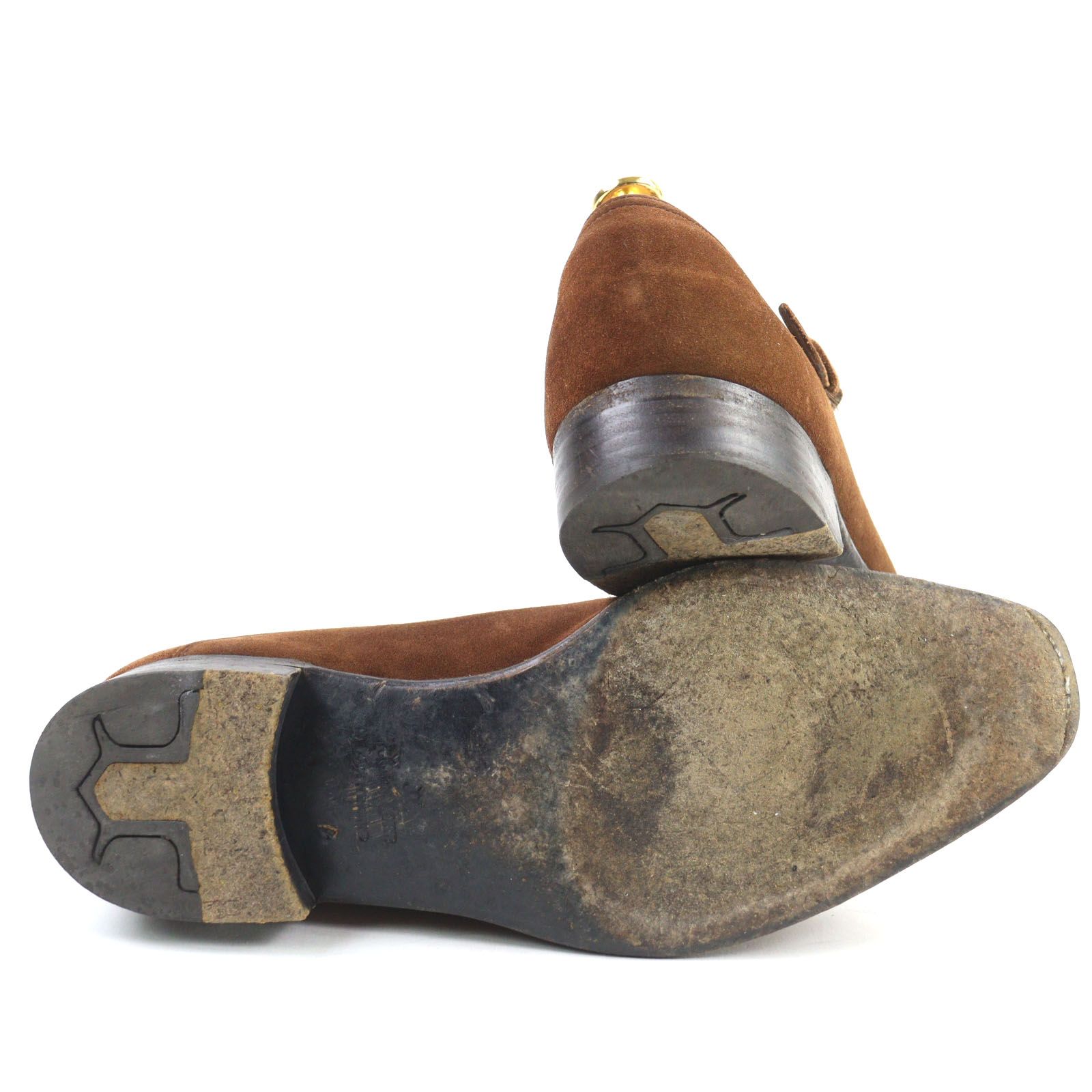 ジョンロブ ASHTON アシュトン レザーシューズ メンズ ブラック John Lobb 中古 ◇ジョンロブ◇未使用品 アシュトン レースアップシューズ