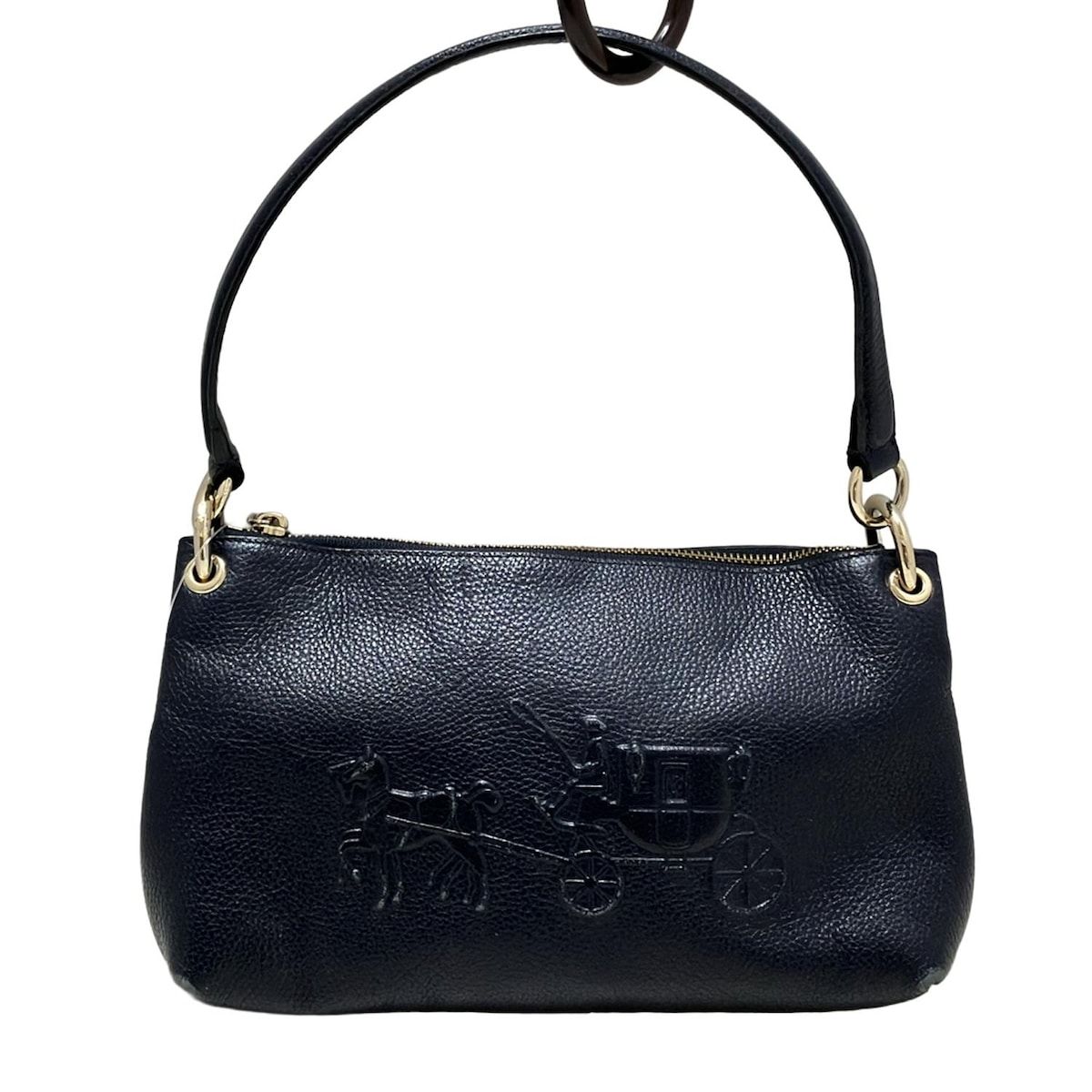 COACH クロスビー エンボスド ハンドバッグ COACH(コーチ) ハンドバッグ エンボスド ホース アンド
