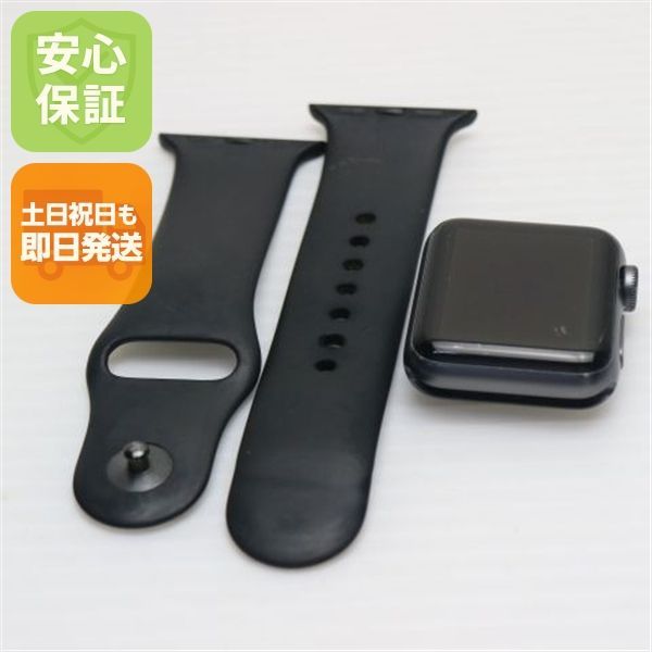 良品中古 Apple Watch series3 38mm GPSモデル スペースグレイ