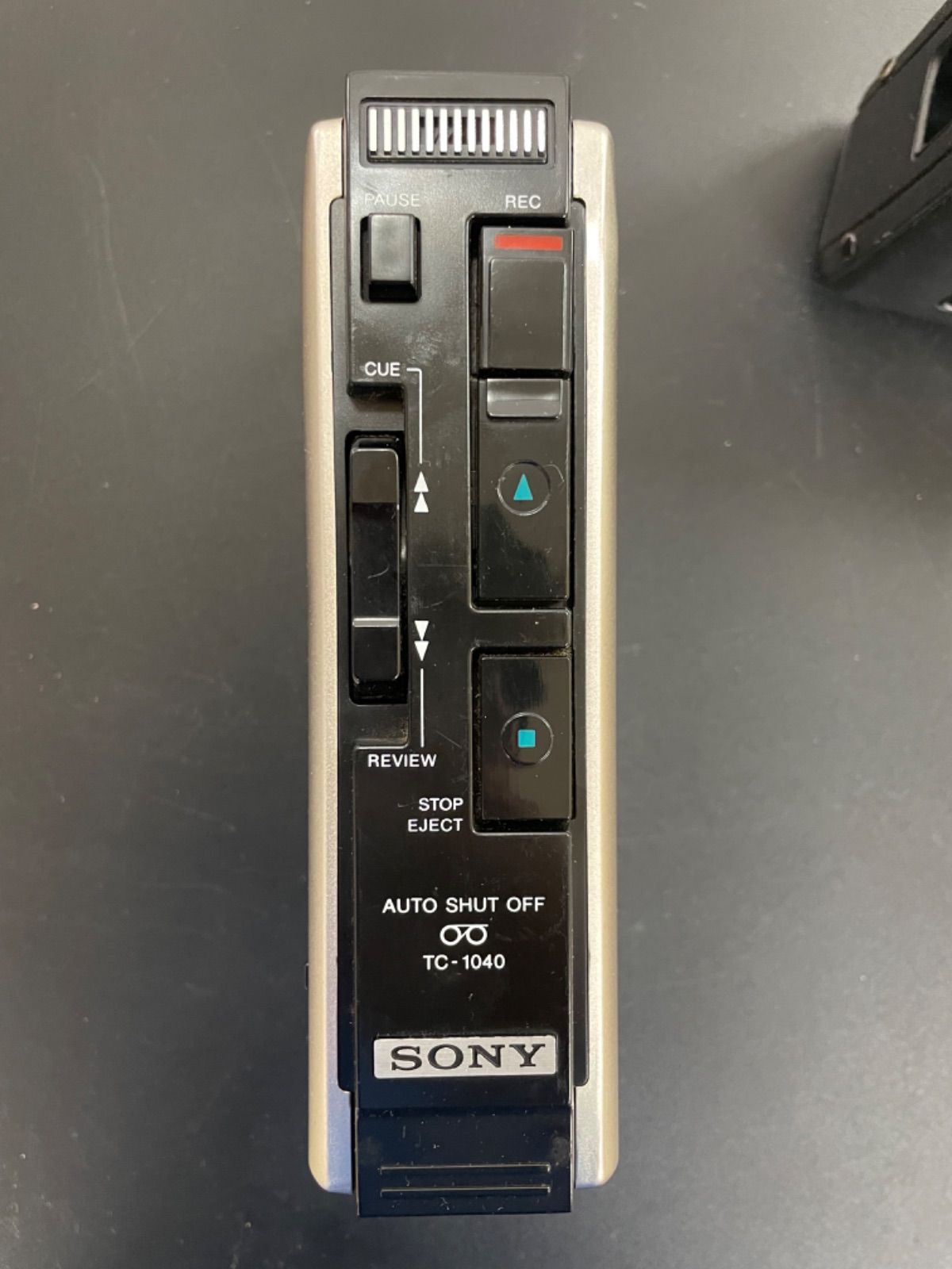 昭和レトロ SONY カセットレコーダー TC-1040 - Reクル ショップ説明を