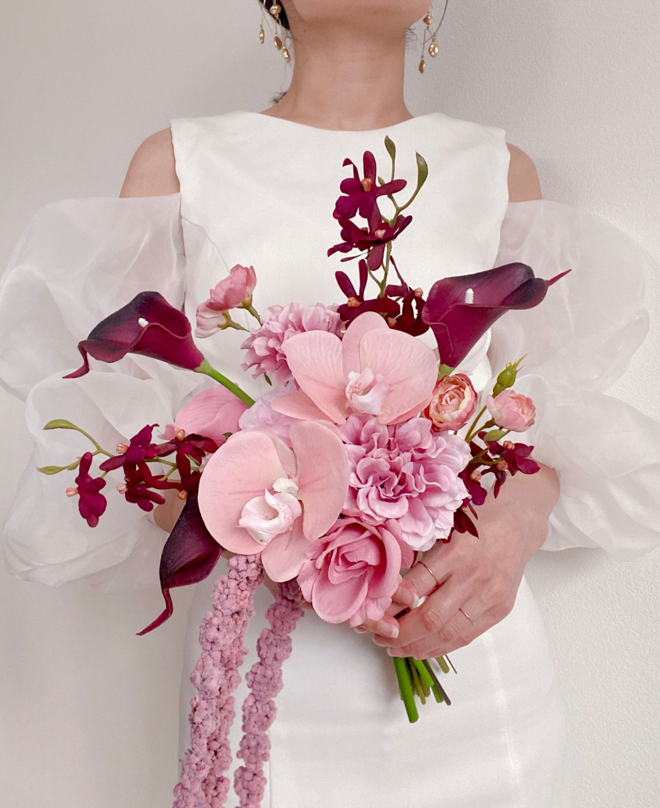 【受注製作】　アマランサス　コチョウラン　カラー