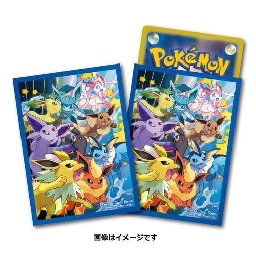 ポケモンカードゲーム デッキシールド イーブイズ 12個セット ポケモンカード デッキシールド ダッシュ！イーブイズ