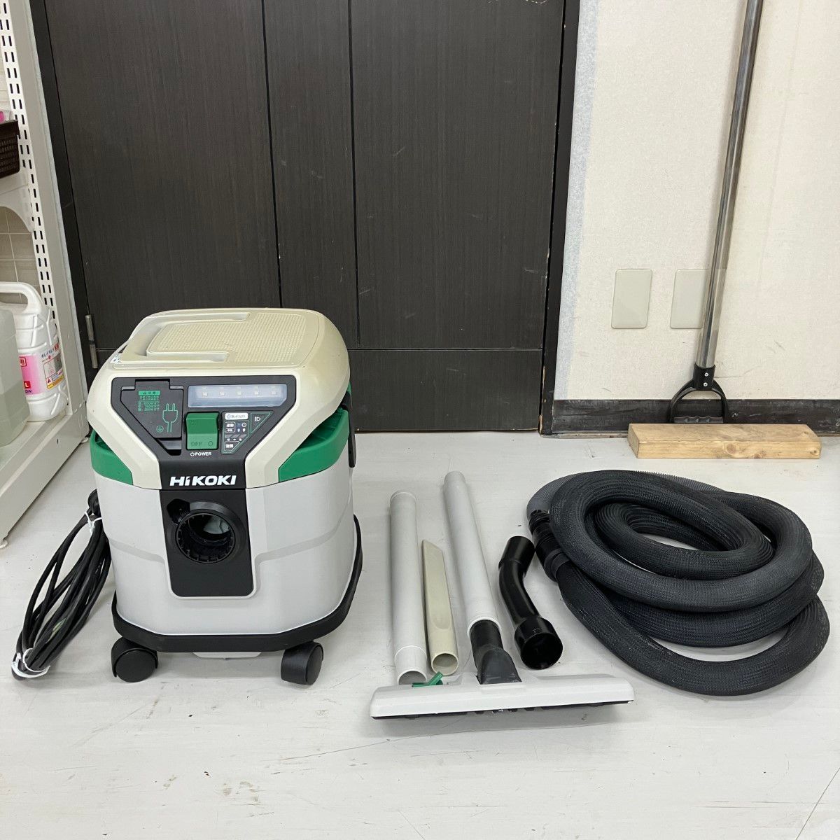 ЗЗHiKOKI ハイコーキ 100v 集じん機 ノズル ホース付 RP150YD SC グレー×グリーン