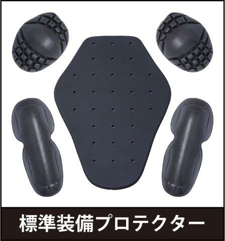 バイク メッシュジャケット アイボリー 3Lサイズ YB-5102 イエローコーン