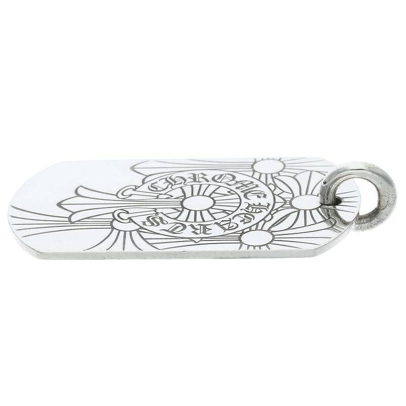クロムハーツ CHROME HEARTSID TAG LRG GOD BLESS クロムハーツ D/TAG LRG GOD BLESS/ゴットブレスドッグタグ ラージ