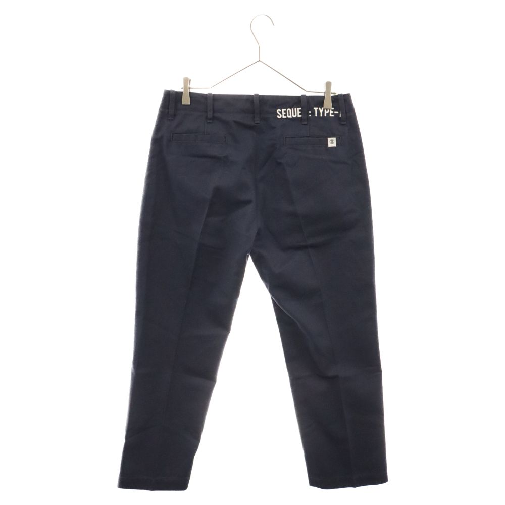 シークエル チノパン タイプF ネイビー XLサイズ 【美中古】 SEQUEL (シークエル) TYPE‐F CHINO PANTS チノ パンツ ネイビー