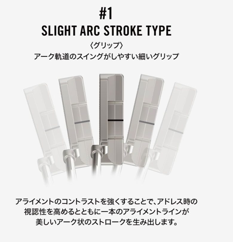 レフティー/左用 クリーブランド HB SOFT 2 #1 パター オリジナル