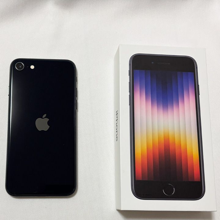 Apple iPhone SE(第3世代) 64GB ミッドナイト SIMフリー Amazon | 【整備済み品】 Apple iPhone SE（第3世代） 64GB