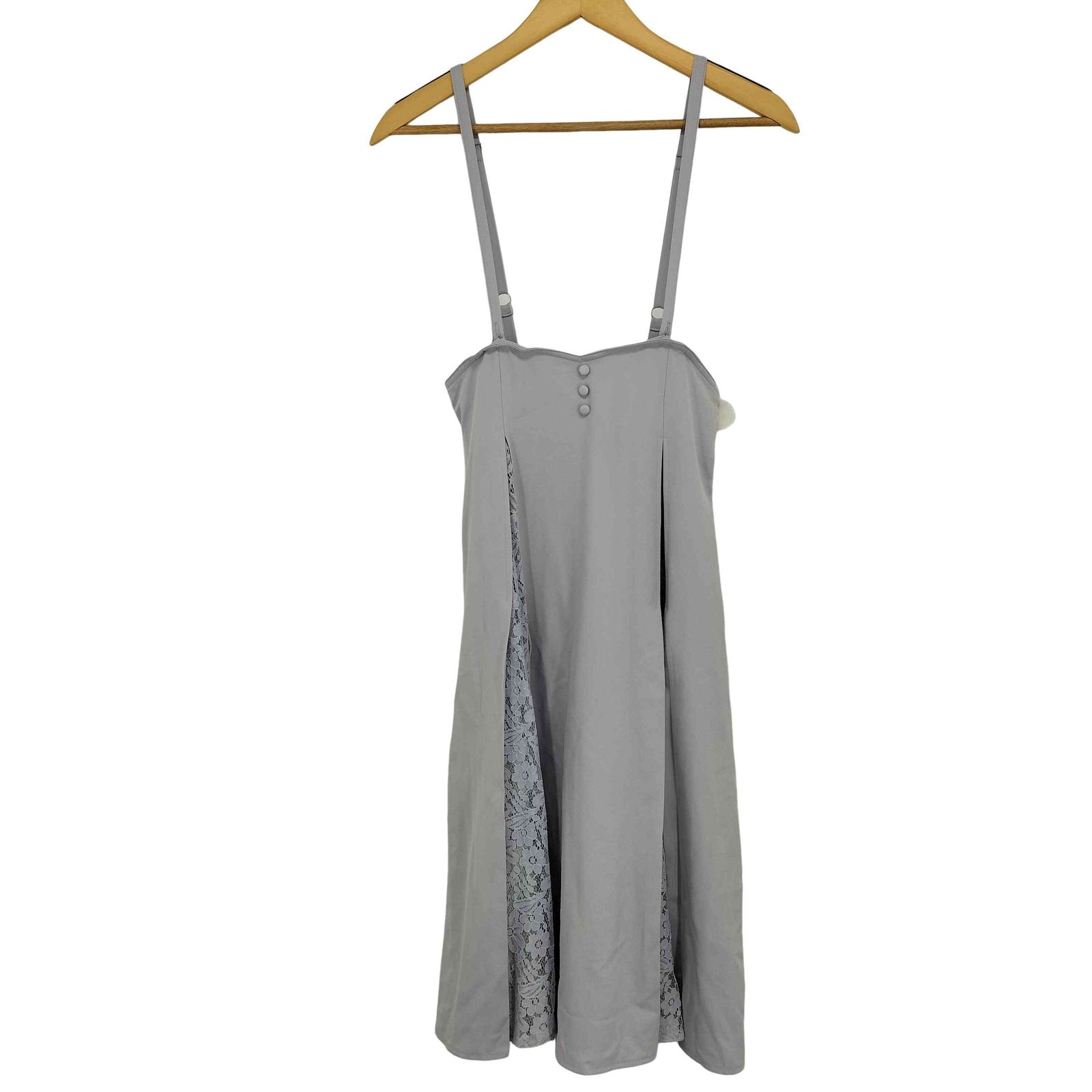 トッコクローゼット tocco closet くるみボタン付きフラワー