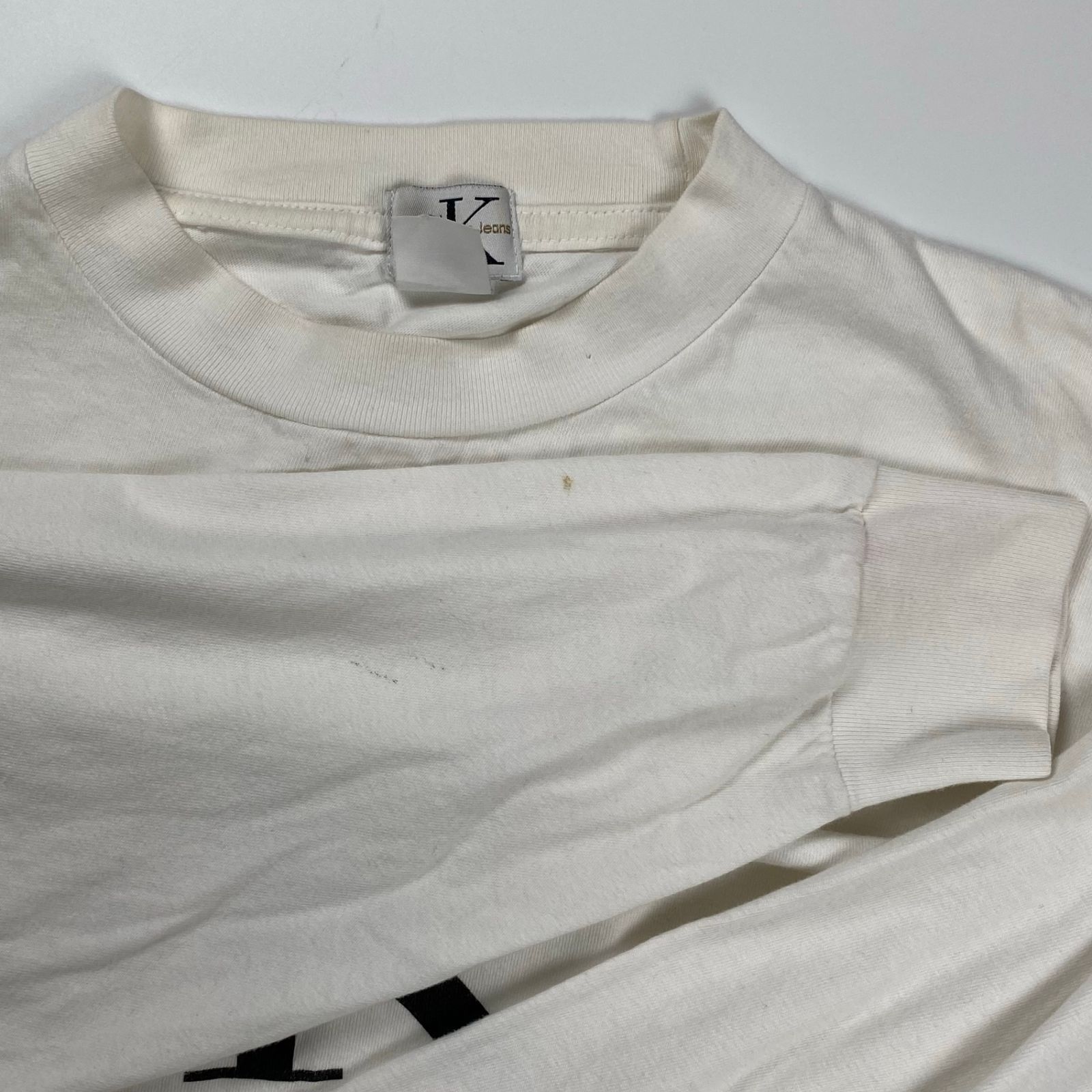 90s ck CALVIN KLEIN jeans カルバンクライン ジーンズ / CKロゴ