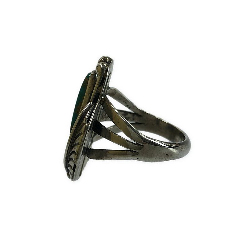 Indian Jewelry / インディアンジュエリー | turquoise stamped ring c