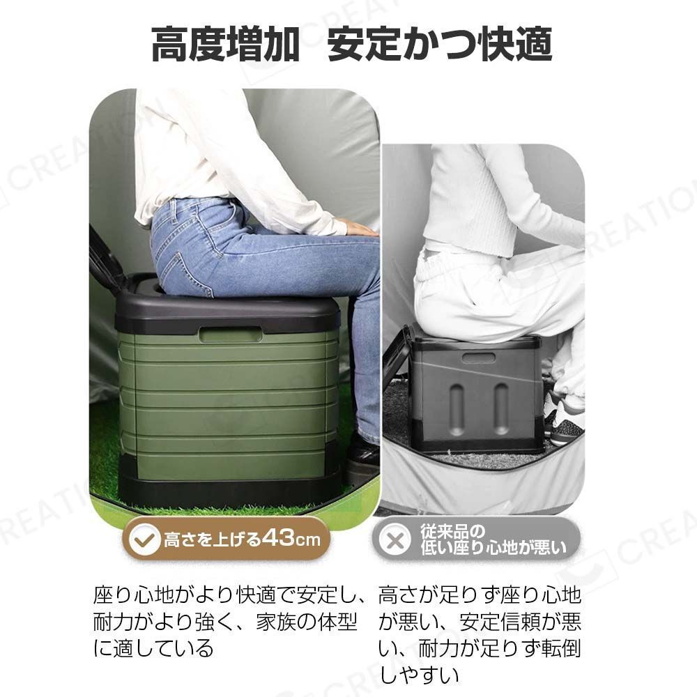 ポータブルトイレ キャンプ