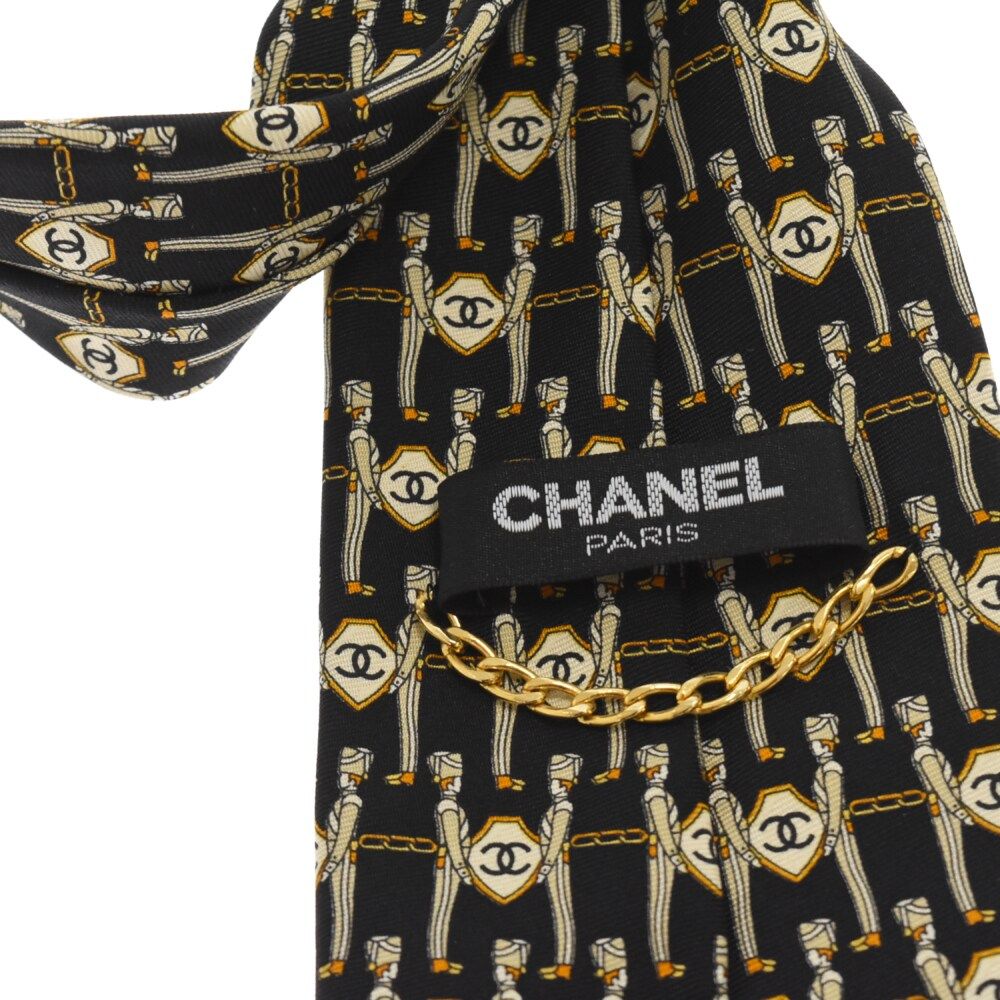 CHANEL シャネル ネクタイ 総柄 ココマーク 楽天市場】シャネル CHANEL ネクタイ ココマーク柄 ネクタイ