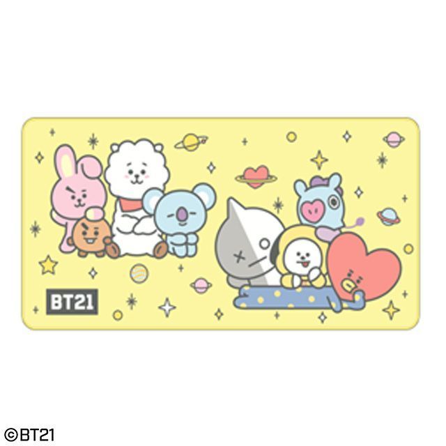 BT21 ルームマット BT21 グレー ルームマット ラグ カーペット LINEFRIENDSしまむら