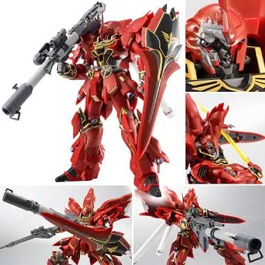 【未開封品】ROBOT魂 MSN-06S シナンジュ (アニメーションEdit) レビュー】 バンダイ ROBOT魂 <SIDE MS> MSN-06sシナンジュ