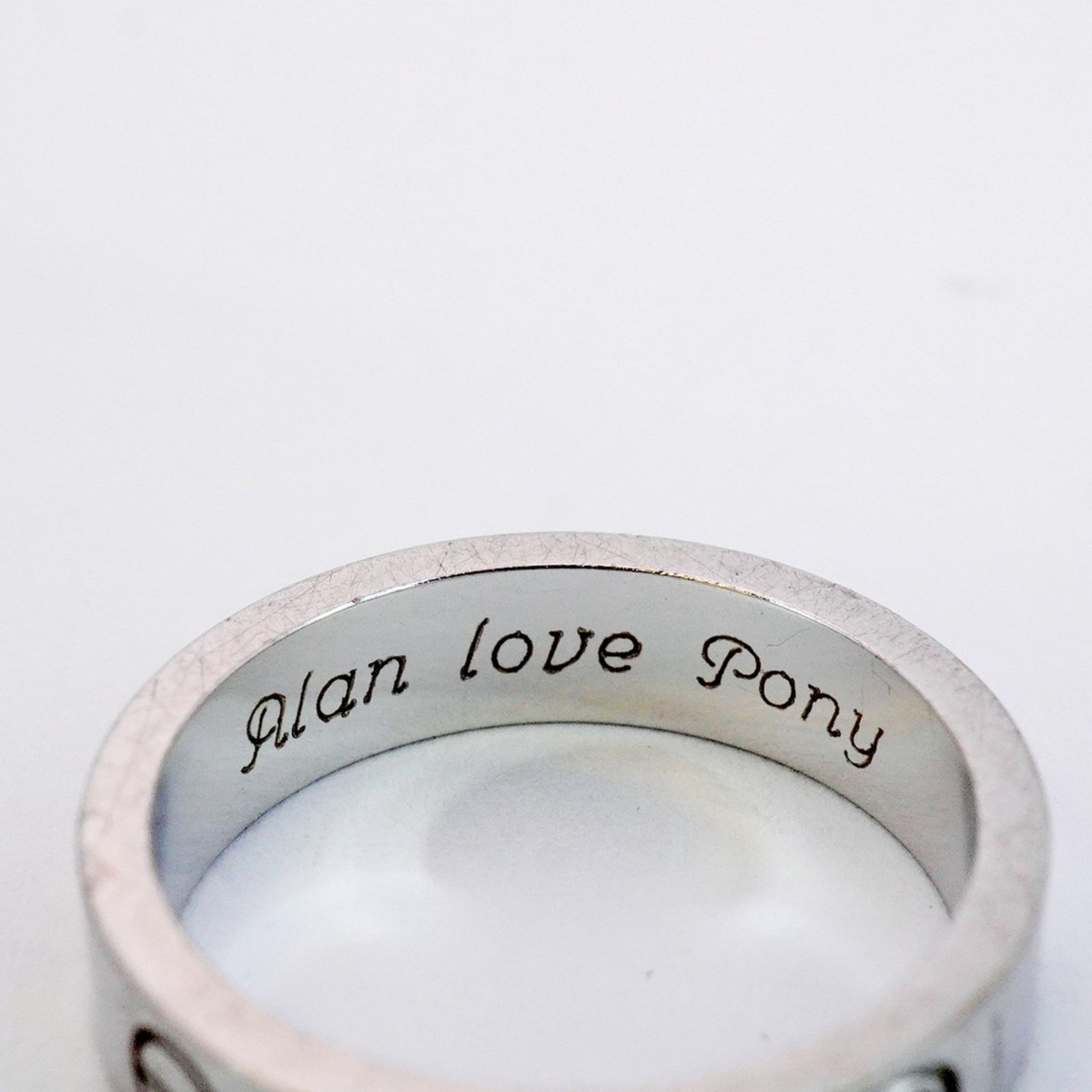 カルティエ(Cartier) カルティエ リング ミニラブ 1PD 18KWG ホワイト