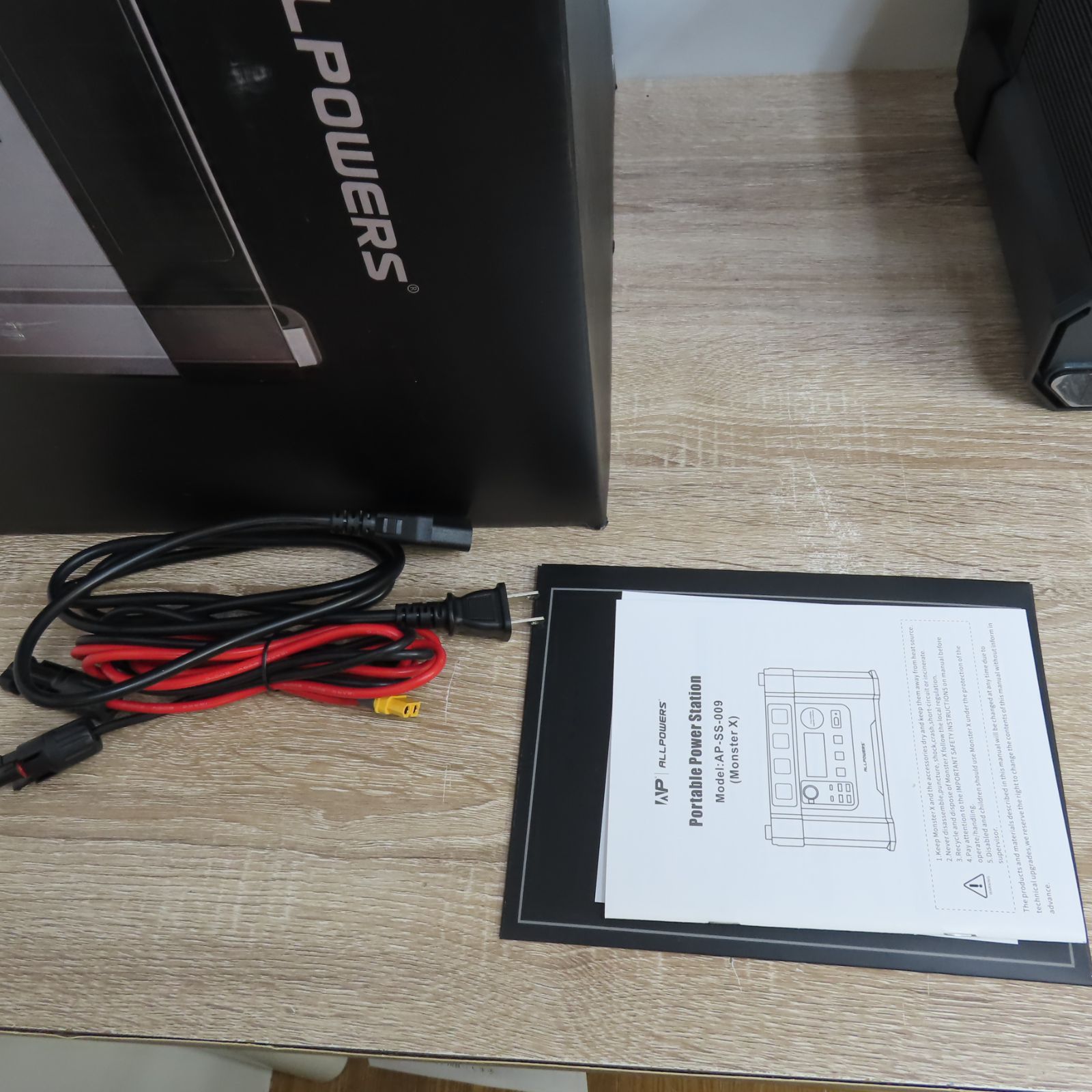 未使用品 保管品 ポータブル電源 ALLPOWERS AP-SS-009 MonsterX 1500Wh