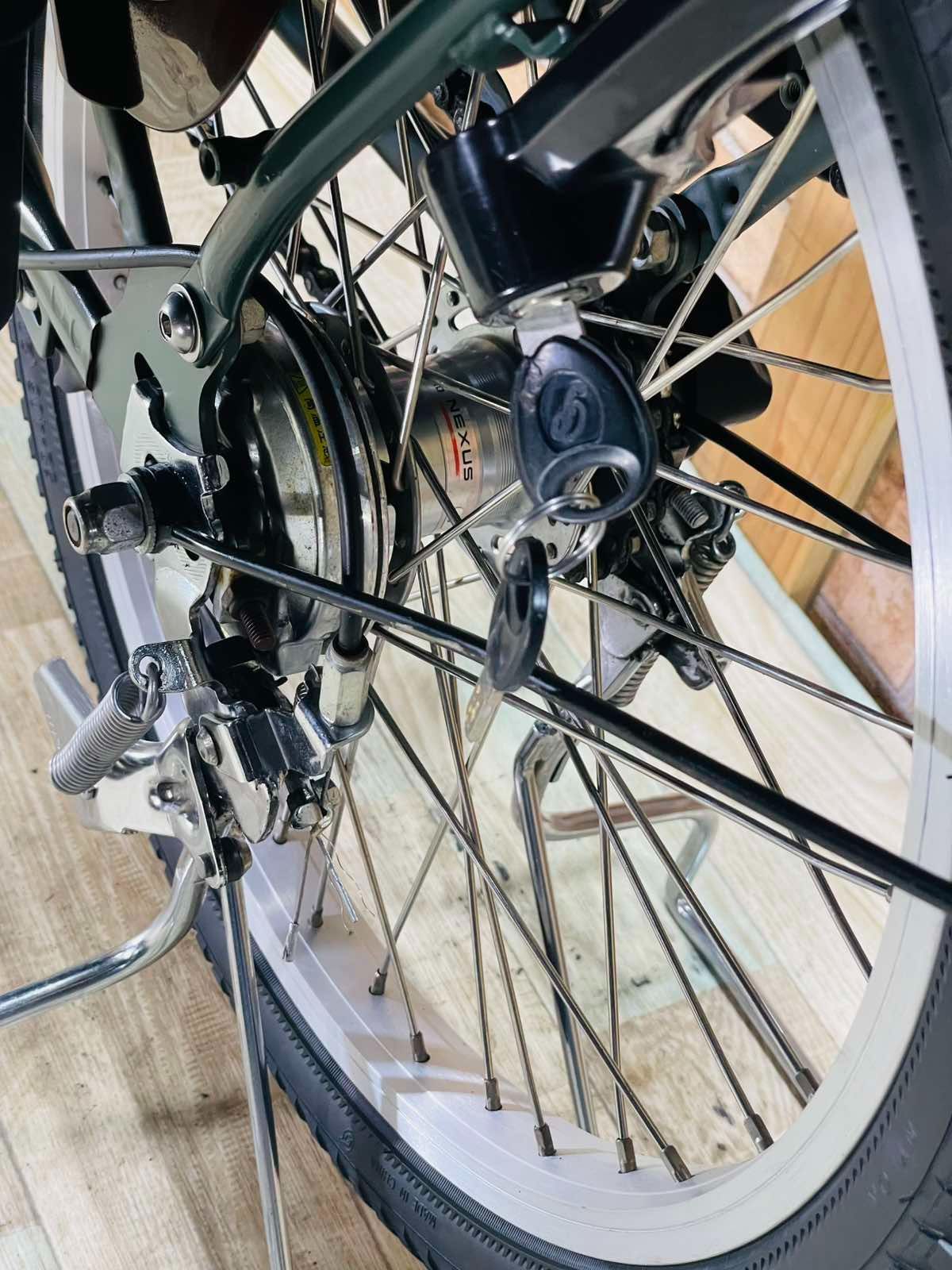 2018年 モデル Panasonic ギュット マットダークグリーン 大容量12AHバッテリー パナソニック 子供乗せ電動アシスト自転車 20インチ 超破格 完成車配送 Gyutto H2857 BRIGHTFACE_UK