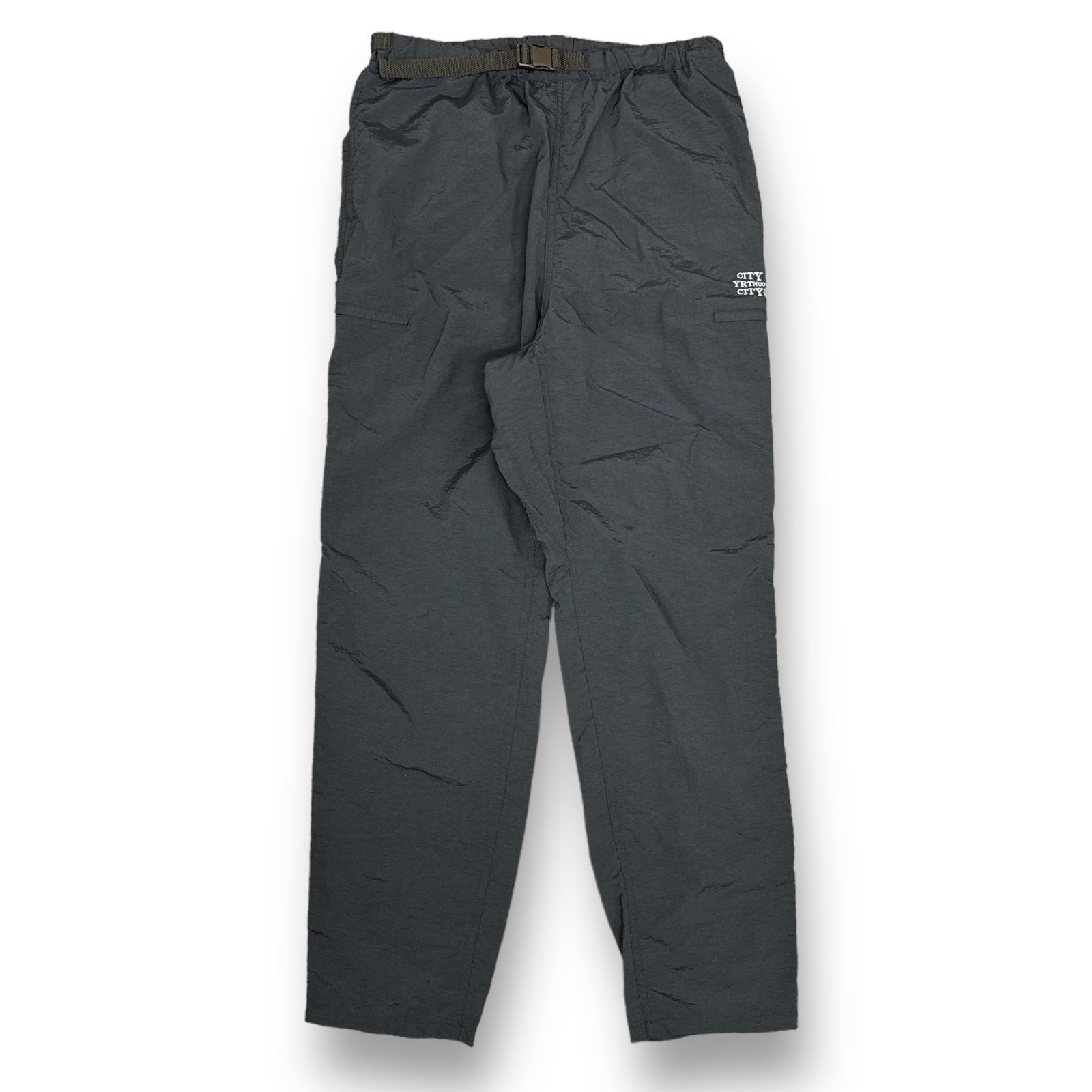 定価25300円 新品 CITY COUNTRY CITY EMBROIDERED LOGO NYLON PANTS 