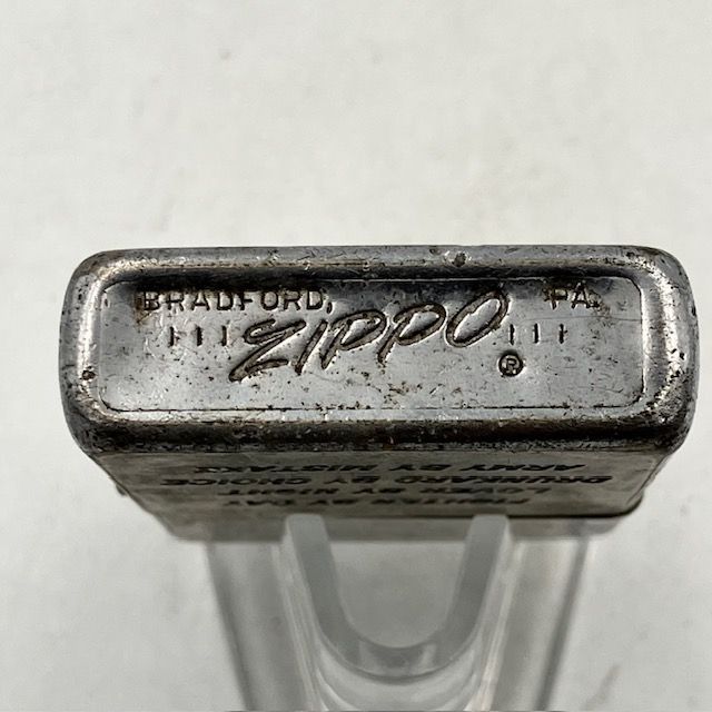 ZIPPO ジッポー ライター 1968年 中指を立てた 軍事援助司令部