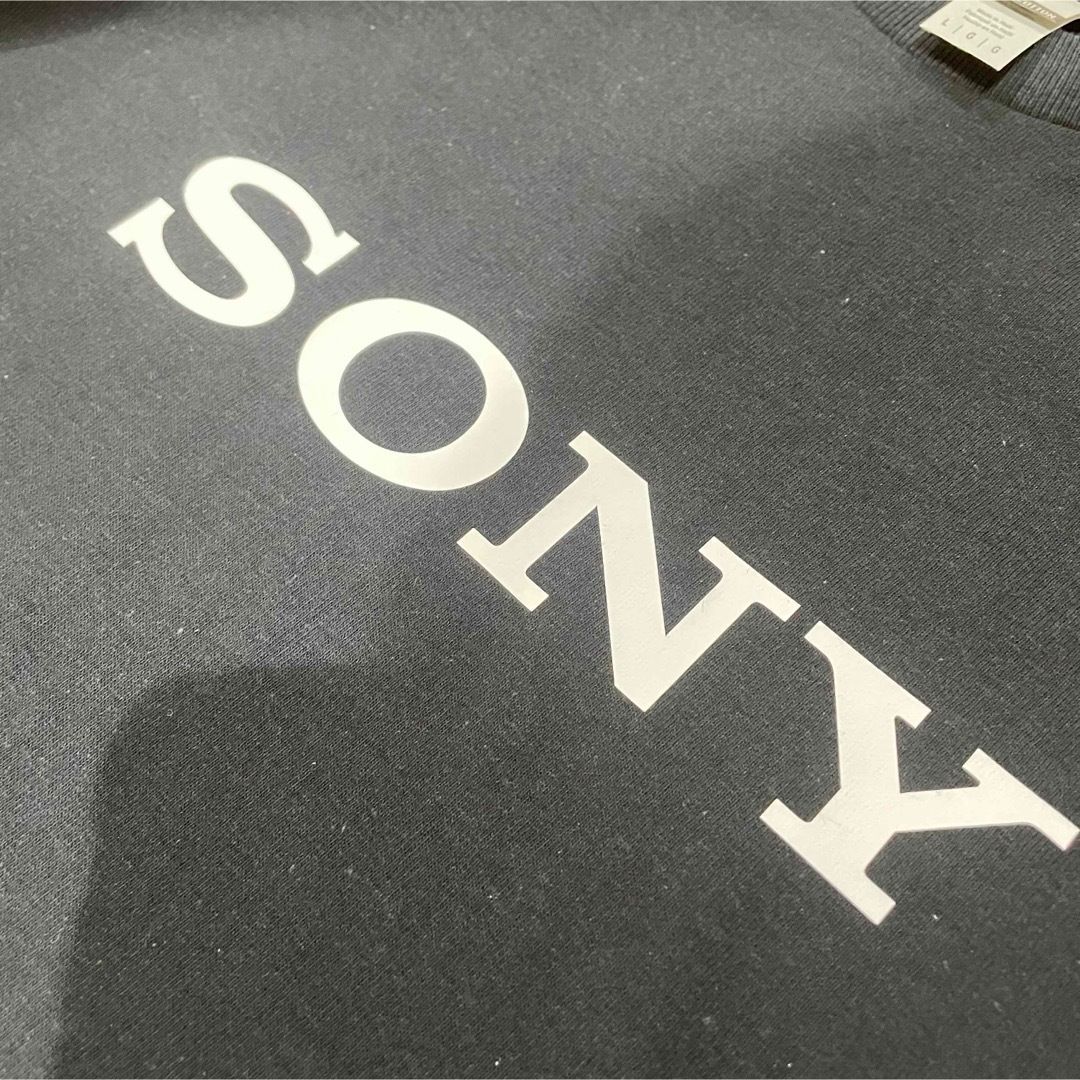 M・L・XL】企業ロゴ SONY ソニー Tシャツ ブラック ヴィンテージ