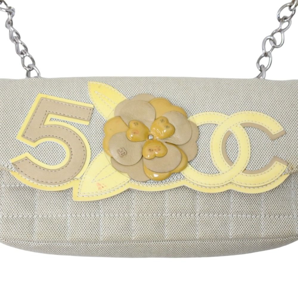 シャネル CHANEL カメリア No.5 ハンドバッグ ベージュ | chidori.co