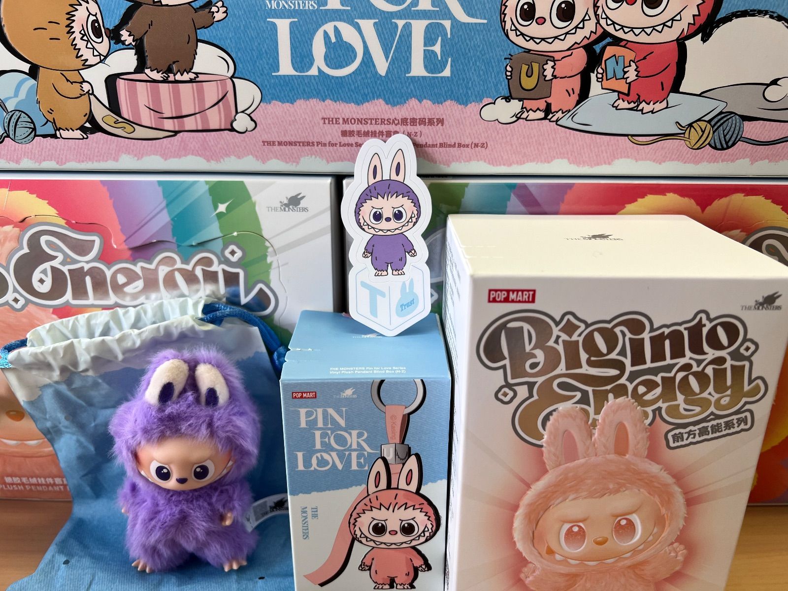 ⭐️【正規品・新品未使用】イニシャル［T］ POP MART ラブブ LABUBU