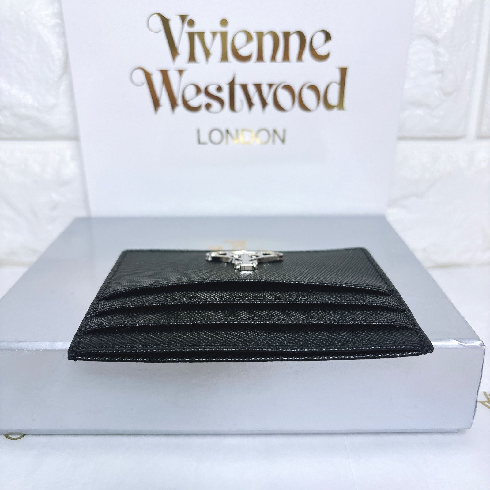 Vivienne Westwood バーガンディ 名刺入れ ヴィヴィアン ウエスト