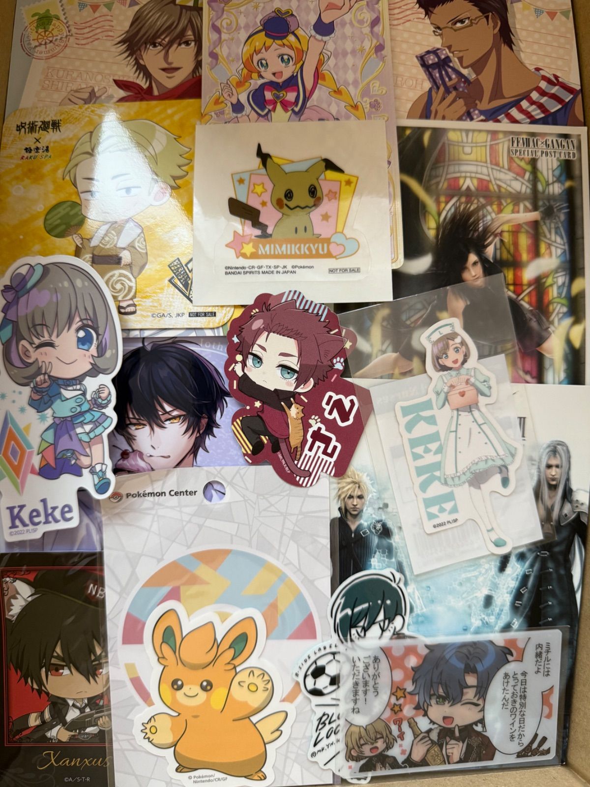 紙類 アニメ ゲーム まとめ売り 大量 コースター ポストカード