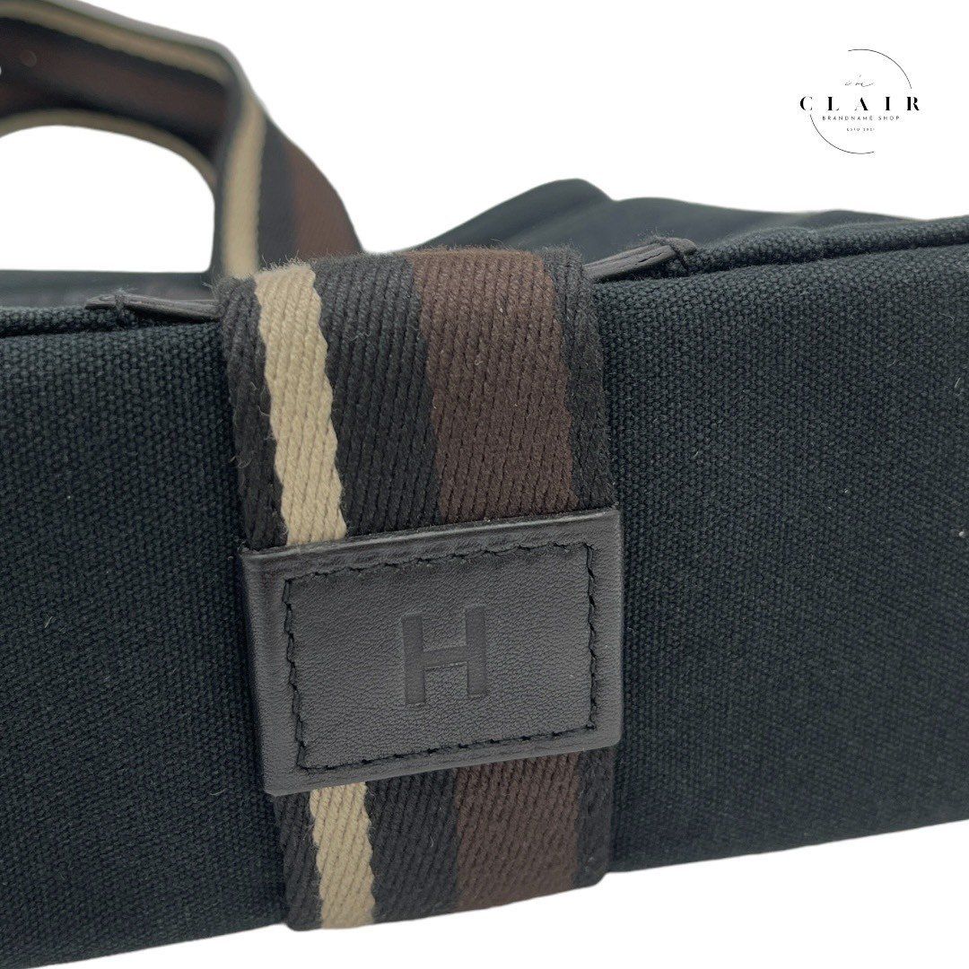 HERMES エルメス トロカホリゾンタルMM キャンバストートバッグ