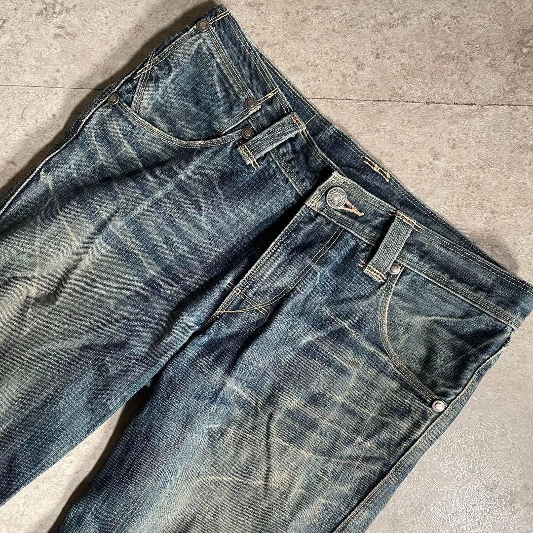 00's Y2K Levi's ENGINEERED jeans 立体裁断 00年代 Levi's ENGINEERED JEANS リーバイス エンジニア 立体