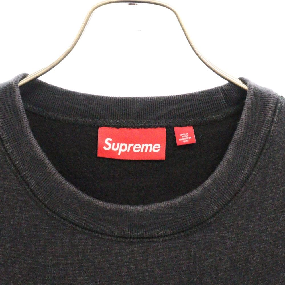 SUPREME (シュプリーム) 25SS Washed Box Logo Crewneck ウォッシュ  
