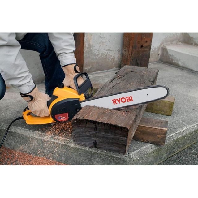 京セラ 旧リョービ チェンソー CS-3605 616451A 有効切断長さ360mm リヤハンドル 枝打ち ガーデニング チェーンソー KYOCERA