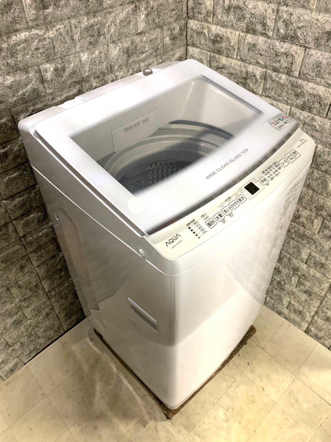 訳あり福袋 送料無料 セール わけあり 福袋 レディ 送料無料☆3か月保証付き☆洗濯機☆2023年☆AQUA☆AQW-V7E3☆S 洗濯機