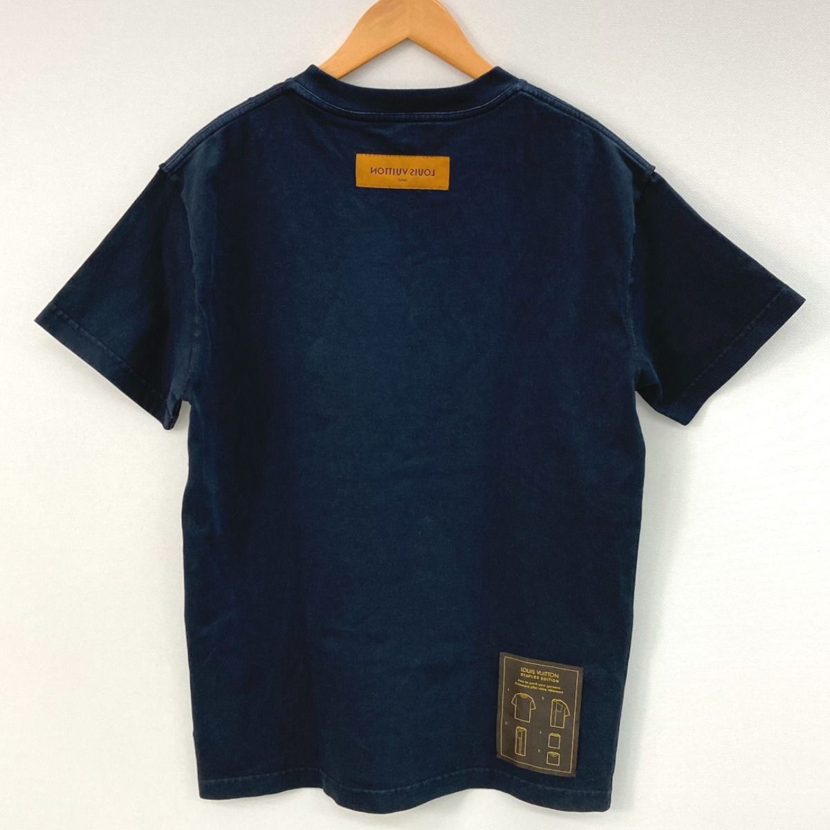 LOUIS VUITTON ルイヴィトン 半袖 Tシャツ クルーネック カットソー VCCM09 CA36929 ネイビー サイズ XS メンズ -  メルカリ